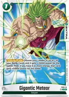 Gigantic Meteor (Bonus Pack Alternate Art) Holofoil FS03-15