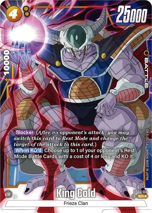 King Cold (Bonus Pack Alternate Art) Holofoil