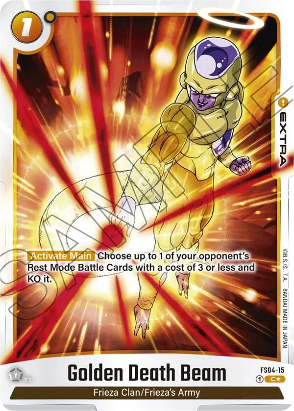 Golden Death Beam (Bonus Pack Alternate Art) Holofoil