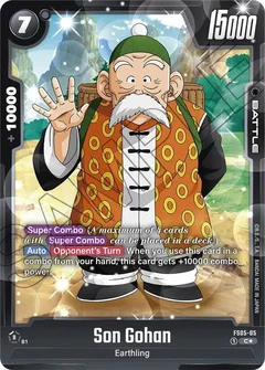Son Gohan (Bonus Pack Alternate Art) Holofoil FS05-05