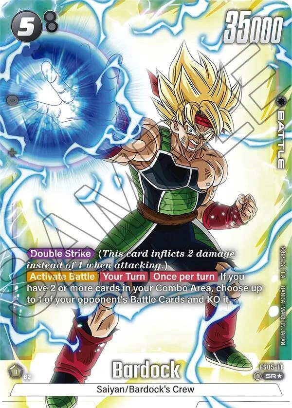Bardock - FS05-11 (Bonus Pack Alternate Art) Holofoil