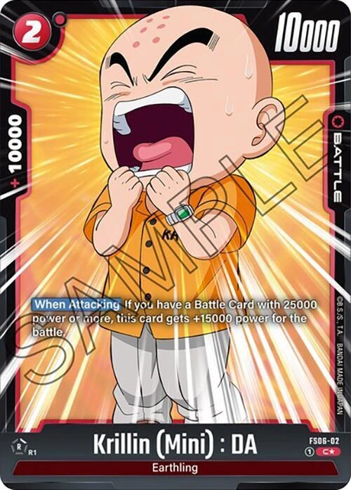 Krillin (Mini) : DA (Bonus Pack Alternate Art) Holofoil