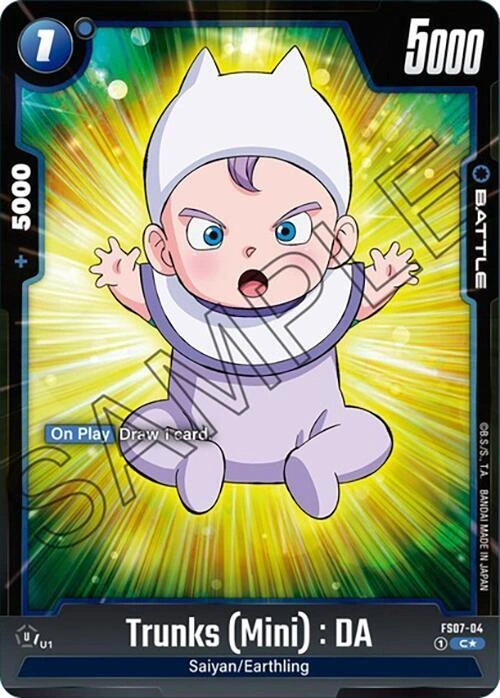 Trunks (Mini) : DA (Bonus Pack Alternate Art) Holofoil