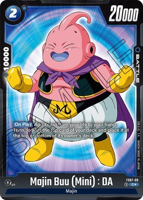 Majin Buu (Mini) : DA (Bonus Pack Alternate Art) Holofoil