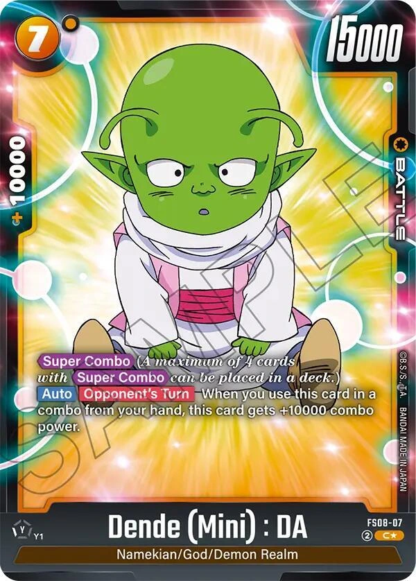 Dende (Mini) : DA (Bonus Pack Alternate Art) Holofoil