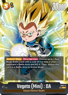 Vegeta (Mini) : DA - FS08-13 Holofoil FS08-13