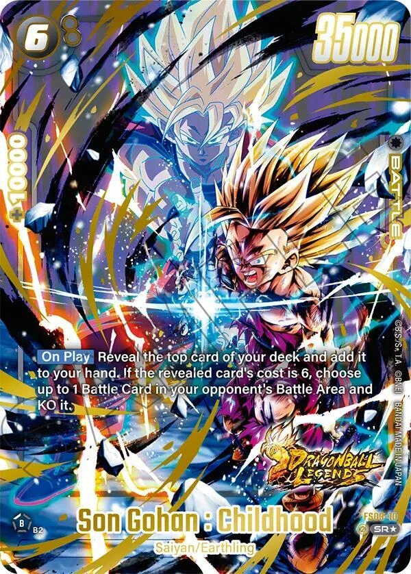 Son Gohan : Childhood (Bonus Pack Alternate Art) Holofoil