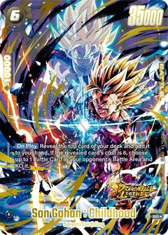 Son Gohan : Childhood (Bonus Pack Alternate Art) Holofoil FS09-10