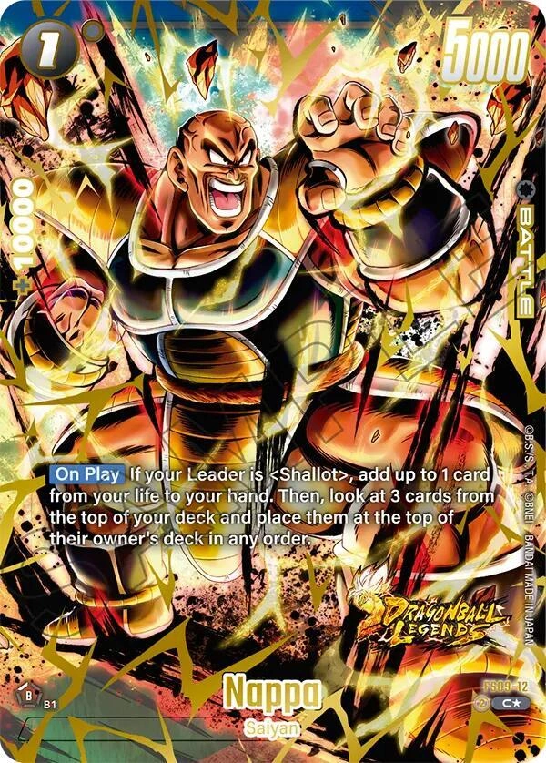Nappa (Bonus Pack Alternate Art) Holofoil