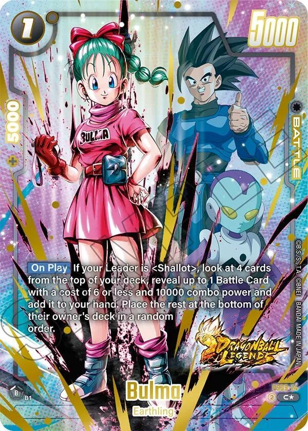 Bulma (Bonus Pack Alternate Art) Holofoil