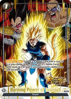 Burning Power of Instinct (Bonus Pack Alternate Art) Holofoil FS09-17