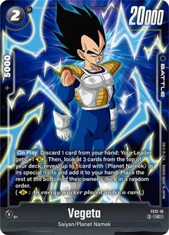 Vegeta Holofoil FS12-16