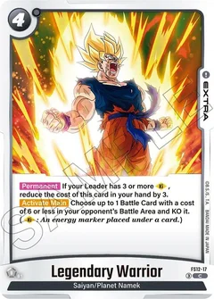 Legendary Warrior Holofoil FS12-17