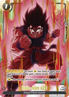 Kaio-ken x20 (Gold) Holofoil FS12-18