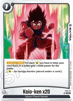 Kaio-ken x20 Holofoil FS12-18
