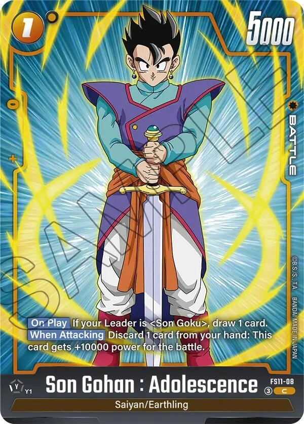 Son Gohan : Adolescence - FS11-08 Holofoil