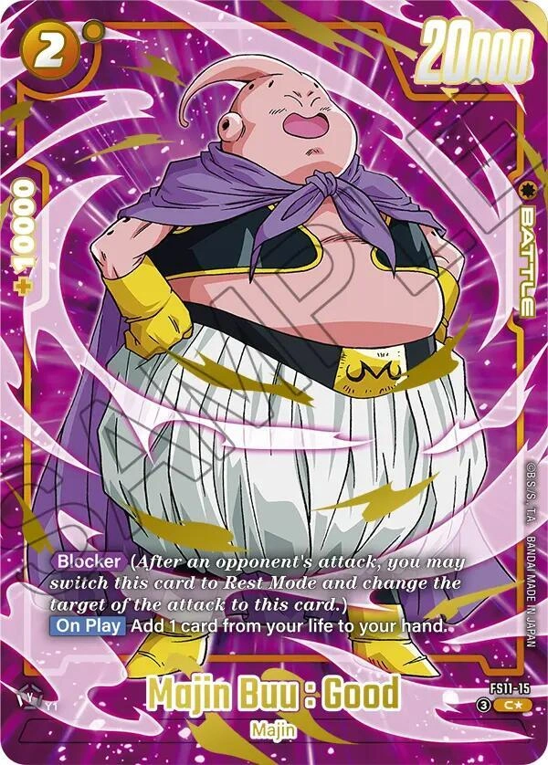 Majin Buu : Good (Gold) Holofoil