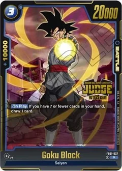 Goku Black - FB01-037 (Judge Pack (Store Judge) 01) Holofoil FB01-037