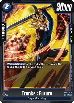 Trunks : Future - FB01-049 (Tournament Pack 01) Holofoil FB01-049