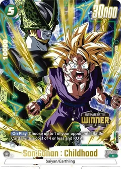 Son Gohan : Childhood - FB01-089 (Ultimate Battle Winner) Holofoil FB01-089
