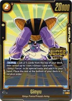 Ginyu - FB01-108 (Judge Pack (Store Judge) 01) Holofoil FB01-108