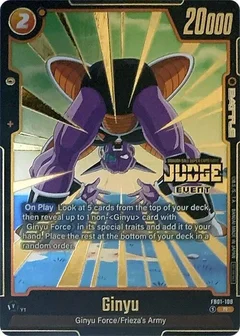 Ginyu - FB01-108 (Judge Pack (Event Judge) 01) Holofoil FB01-108