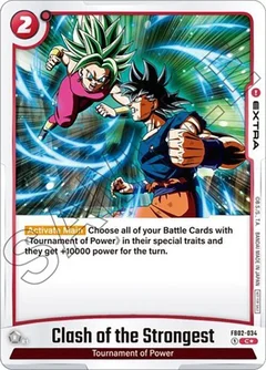 Clash of the Strongest - FB02-034 (Tournament Pack 02) Holofoil FB02-034