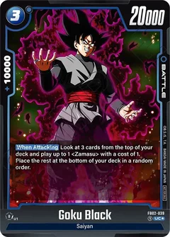 Goku Black - FB02-039 (Championship Pack 01) Holofoil FB02-039