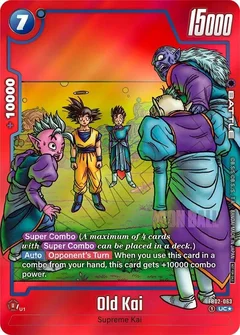 Old Kai (Limited Pack MANGA Version 01) Holofoil FB02-063