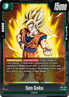 Son Goku - FB02-086 (Championship Pack 01) Holofoil FB02-086
