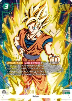 Son Goku - FB02-086 (Championship Pack 01) (Gold) Holofoil FB02-086
