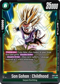 Son Gohan : Childhood - FB02-088 (Tournament Pack 02) Holofoil FB02-088