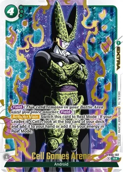 Cell Games Arena - FB02-102 (Championship Pack 02) (Gold) Holofoil FB02-102