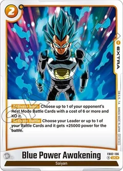 Blue Power Awakening - FB02-136 (Tournament Pack 02) Holofoil FB02-136