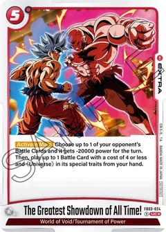 The Greatest Showdown of All Time! (Tournament Pack 04) Holofoil FB03-024