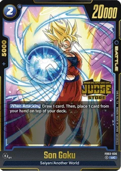 Son Goku - FB03-036 (Judge Pack (Store Judge) 02) Holofoil FB03-036