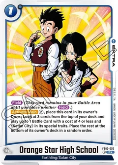 Orange Star High School (Tournament Pack 04) Holofoil FB03-050