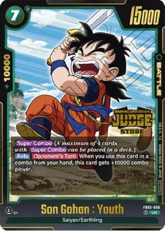 Son Gohan : Youth - FB03-066 (Judge Pack (Store Judge) 02) Holofoil FB03-066