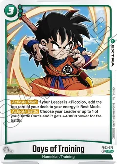 Days of Training - FB03-075 (Championship Pack 02) Holofoil FB03-075