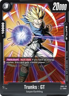 Trunks : GT - FB03-119 (Championship Pack 02) Holofoil FB03-119