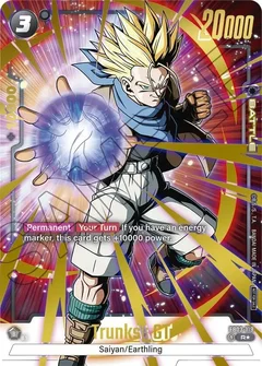 Trunks : GT - FB03-119 (Championship Pack 02) (Gold) Holofoil FB03-119