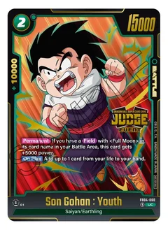 Son Gohan : Youth (Judge Pack (Event Judge) 03) Holofoil FB04-060