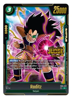 Raditz (Judge Pack (Event Judge) 03) Holofoil FB04-072