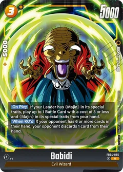 Babidi (Limited Pack 01) FB04-085