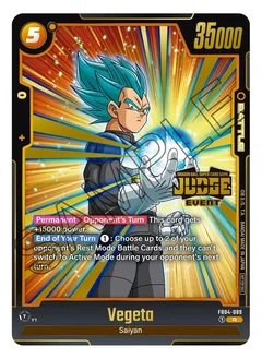 Vegeta (Judge Pack (Event Judge) 03) Holofoil FB04-089