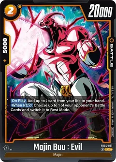 Majin Buu : Evil - FB04-091 (Tournament Pack 05) Holofoil FB04-091