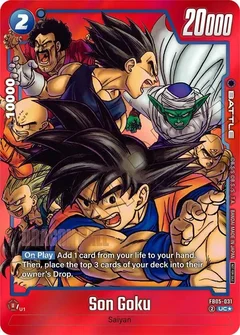 Son Goku - FB05-031 (Limited Pack MANGA Version 01) Holofoil FB05-031