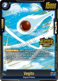 Vegito (Judge Pack (Event Judge) 04) Holofoil FB05-041
