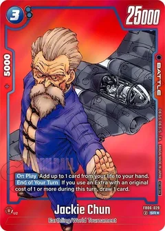 Jackie Chun (Limited Pack MANGA Version 01) Holofoil FB06-029