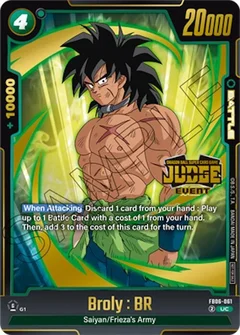 Broly : BR (Judge Pack (Event Judge) 04) Holofoil FB06-061